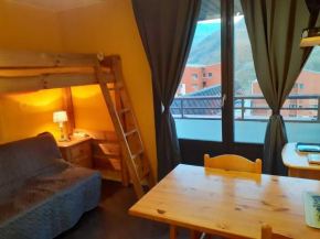 Studio ensoleillé pour 3 pers avec balcon, pied des pistes - Le Sorbier, Les Menuires - FR-1-178-152